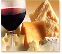 wine and cheese tasting